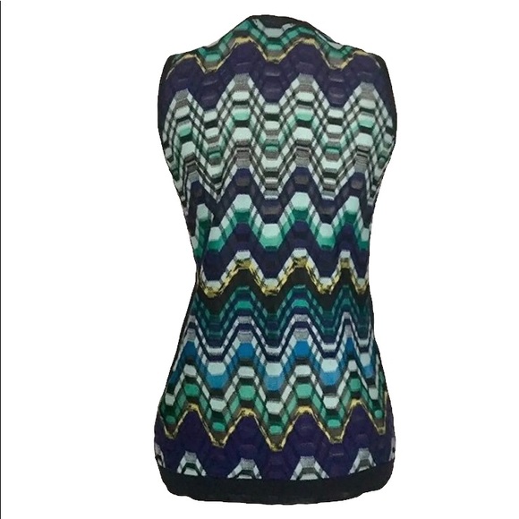 NIC + ZOE ‘ZigZag’ Knit Top | S - Picture 6 of 9